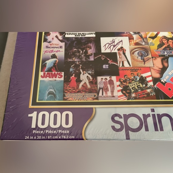 Springbok “Going to the Movies” 1000 piece puzzle. New in box. - Picture 2 of 9